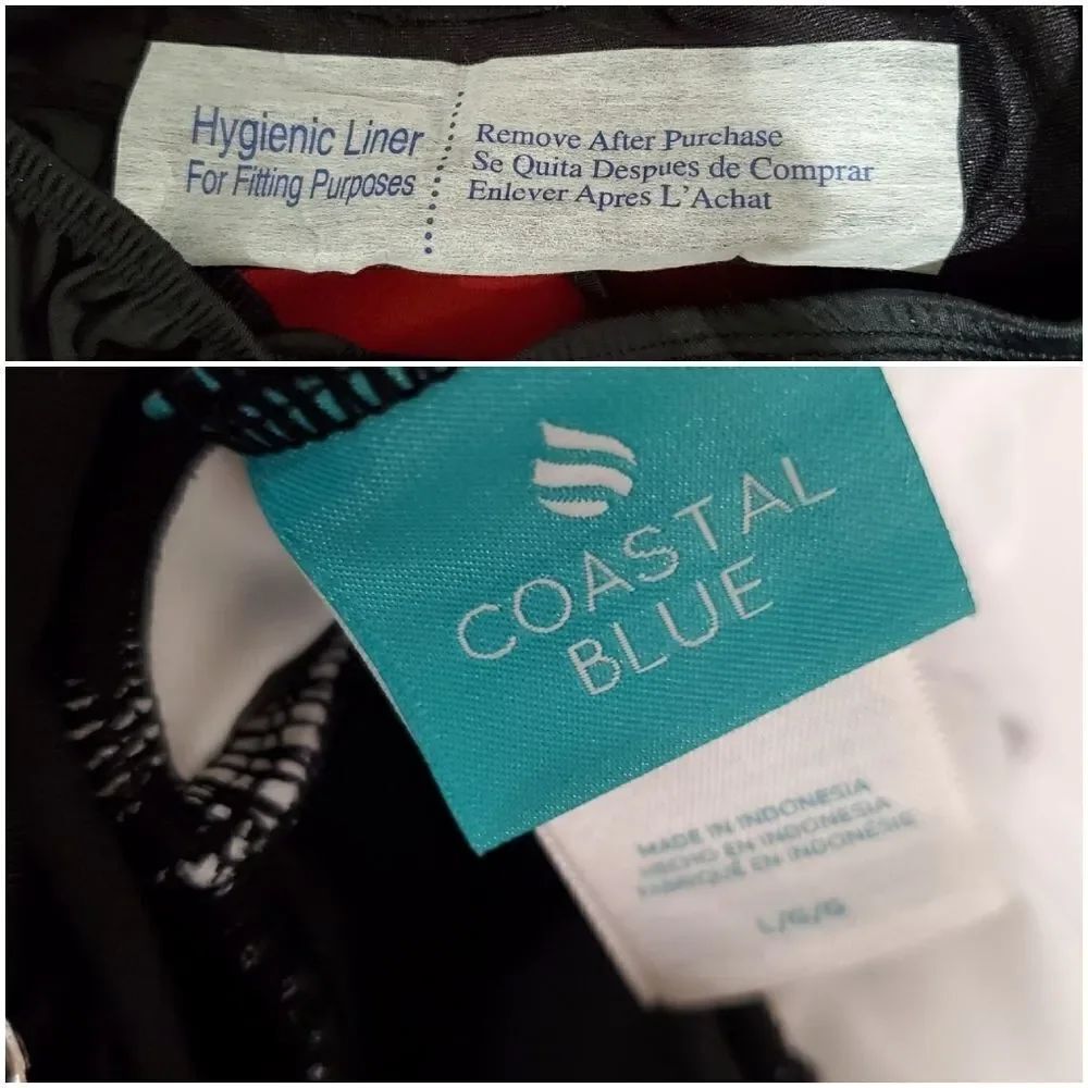 Coastal Blue Control One Piece Bathing Suit - Picture 6 of 7